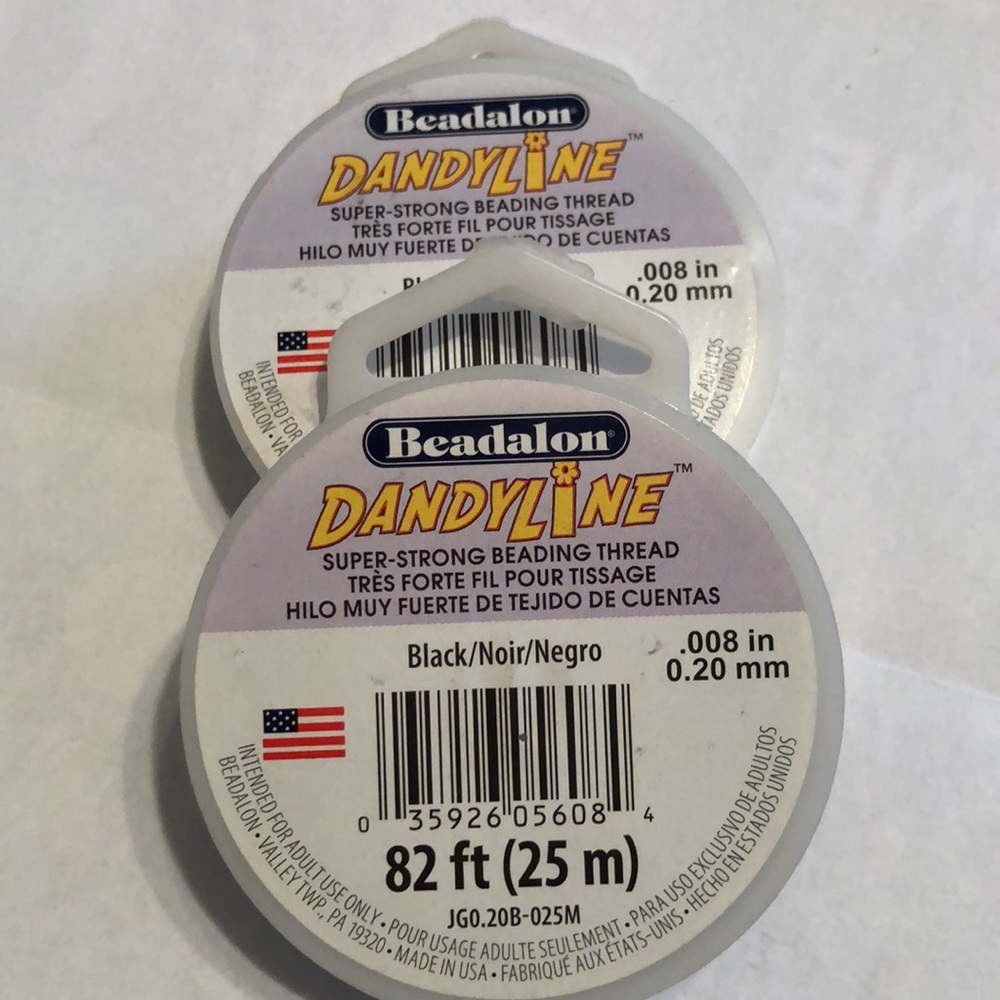 Quality Beadalon super strong stringing thread